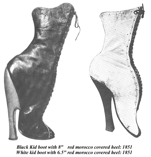 Ladies kid boots 1851